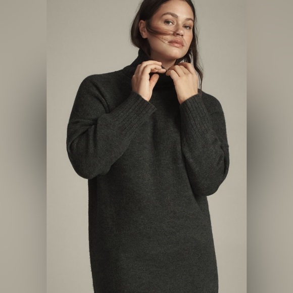 NWT! Anthro Daily Practice Karigan Midi Sweater Dress: Turtleneck Edition ☂️ - Picture 6 of 12